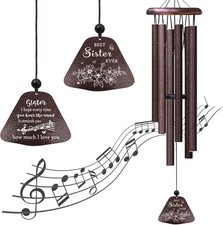 Sister Birthday Gifts 32  Wind Chimes, Gift, 32inches,