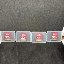4 pack Gigastone 32GB SD card