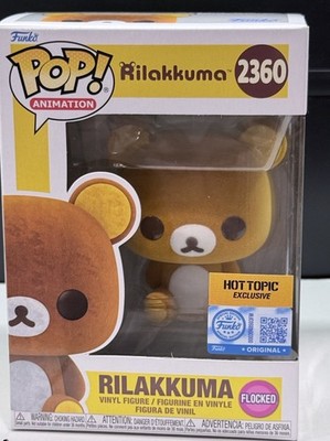 Funko Funko Pop Rilakkuma #2360 Flocked Hot Topic Exclusive Animation In Hand