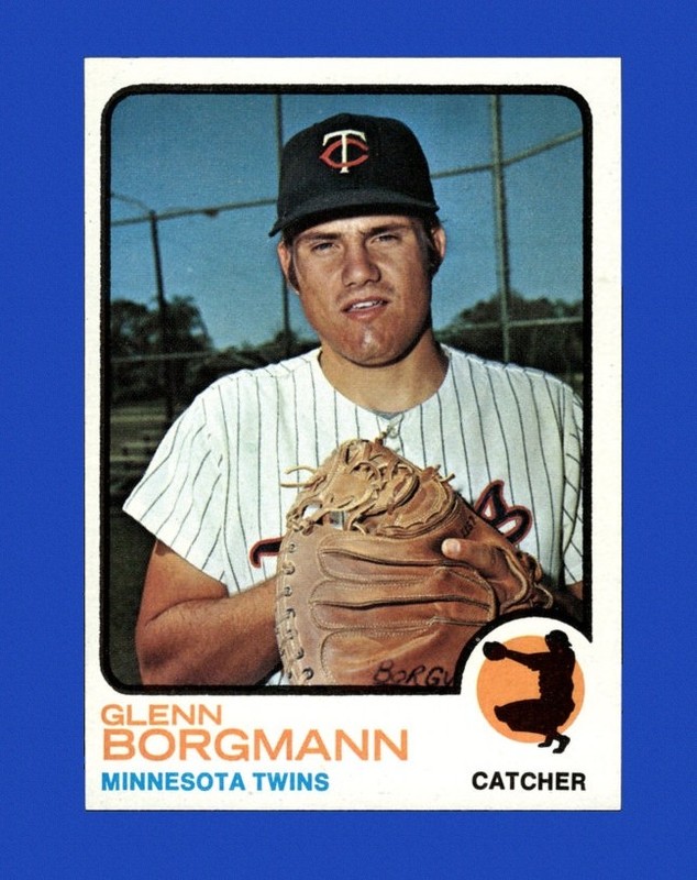 1973 Topps Set-Break #284 Glenn Borgmann NM-MT OR BETTER *GMCARDS*