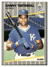 Danny Tartabull 1989 Fleer #295 Kansas City Royals VTG Baseball *341