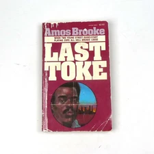 LAST TOKE Holloway House 1970's BLAXPLOITATION Amos Brooke 1977 Black Pimps hoes