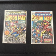 The Invincible Iron Man comic lot 103 & 105