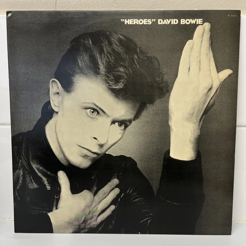 DAVID BOWIE  - " HEROES  " 1977  UK  RCA Victor  LP , PL 12522