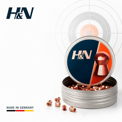 H&N Field Target Trophy Power Diabolos Kal. 4,5mm 300 Stück Munition
