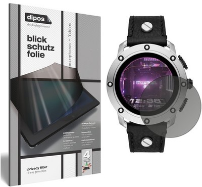 Blickschutzfolie für Diesel On Smartwatch Axial matt Schutzfolie Folie Display