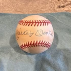 Mickey Mantle Autographed Original MLB Baseball Signed Ball
