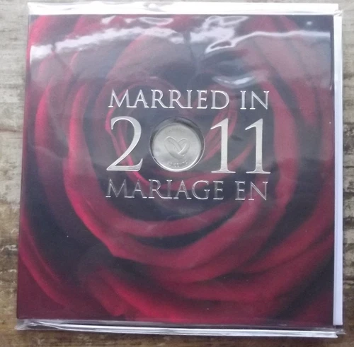 2011 Married In 2011 With Special Quarter, Free Shipping!
