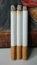 3 Fake Puff Cigarettes - Fake Magic Smoke Trick Gag Prop Costume Accessory Toy