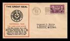 DR JIM STAMPS US COVER TEXAS CENTENNIAL FIRST DAY ISSUE SCOTT 776