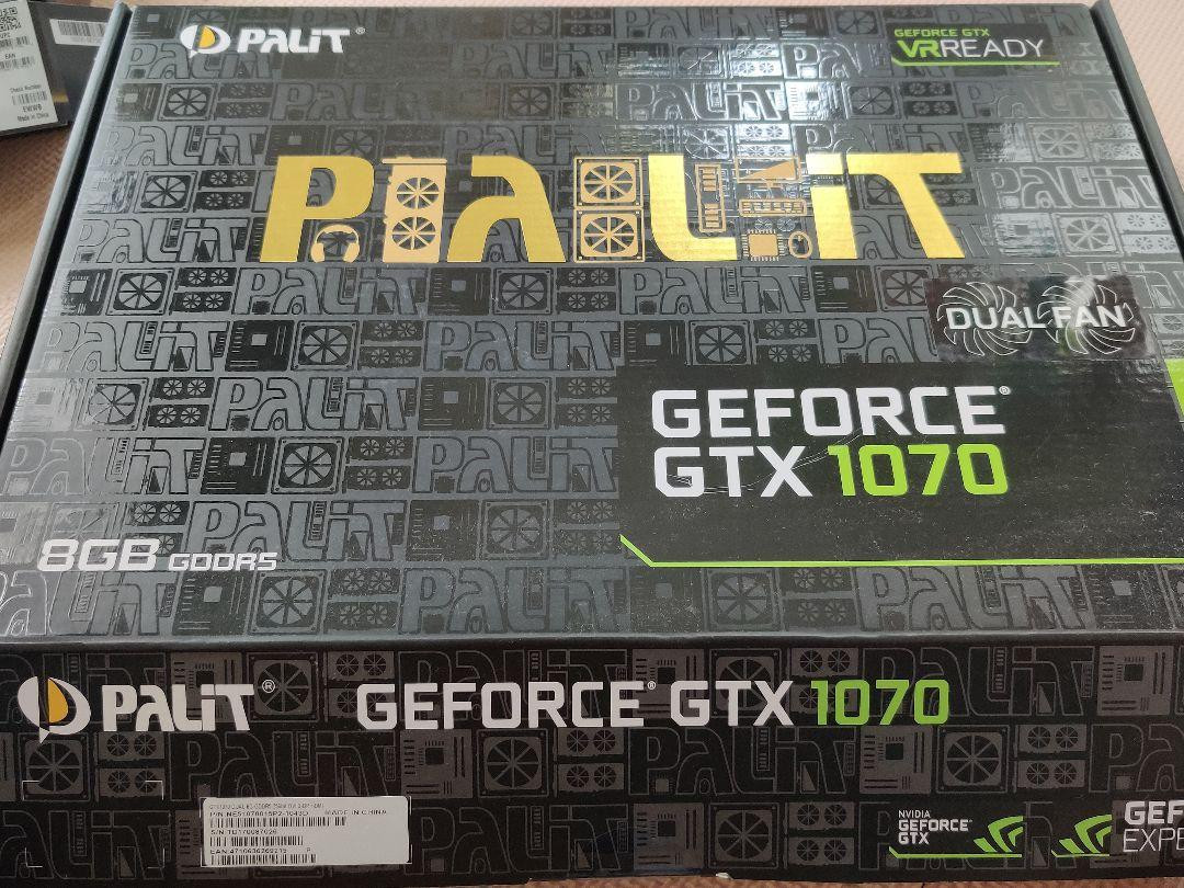 【送料込】Palit GeForce GTX 1070 8GB Dual fan Palit GTX 1070 Dual Specs | TechPowerUp GPU Database