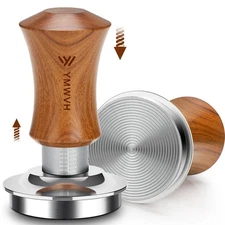 V5 Espresso Tamper 58.3MM 2 Spring-loaded Calibrated Tamper with Stainless St