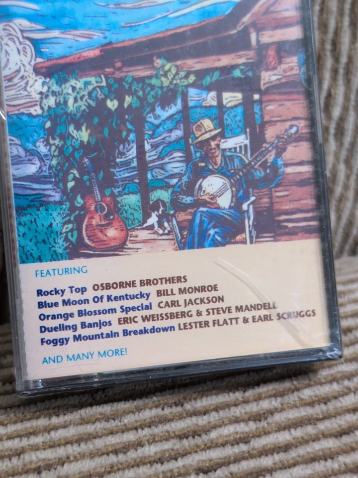 BEST OF BLUEGRASS- Various Artist- 1991 K-Tel Records USA Folk Bluegrass Banjo - Image 2 of 4