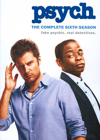 Psych: The Complete Sixth Season (DVD, 2012, 4-Disc Set) DISC ONLY