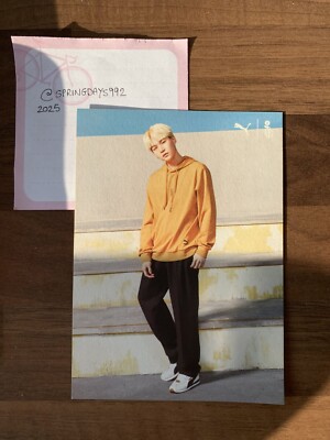 BTS SUGA [ PUMA Turin Official Photocard Postcard ] 