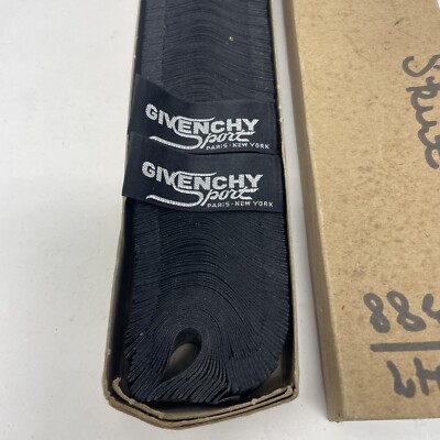 Vintage NOS Givenchy Sport Paris New York Label Rare Crafts