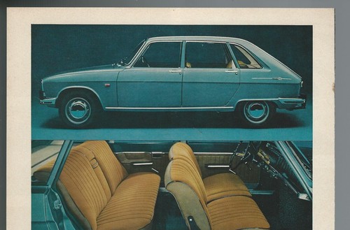 1969 RENAULT 16 advertisement, Canadian print ad, Renault 16 sedan, colour - Foto 2 di 3
