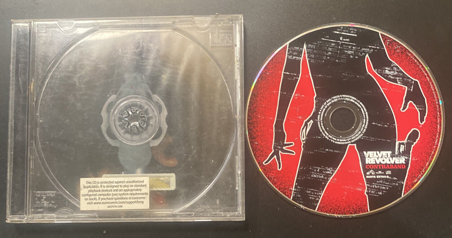 CD - VELVET REVOLVER - CONTRABAND - W/ JEWEL CASE & LINER