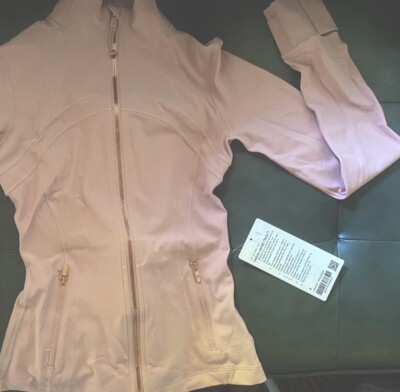 Lululemon Define Jacket Nulu-Pink Haze/Rose Gold-NWT | eBay