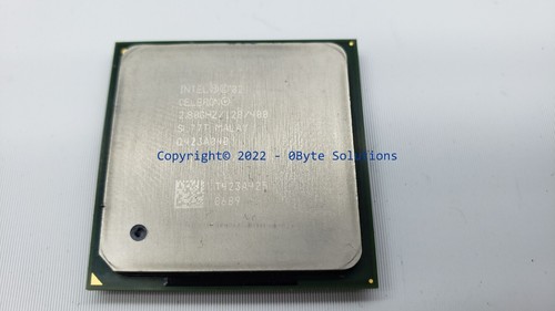 Intel® SL77T Celeron® Processor 2.80 GHz, 125K Cache, 400 MHz FSB CPU - Picture 1 of 5