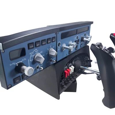 YOURFLIGHTSIM WinWing Airbus FCU and Boeing PAP Mount for Honeycomb Alpha or Bravo