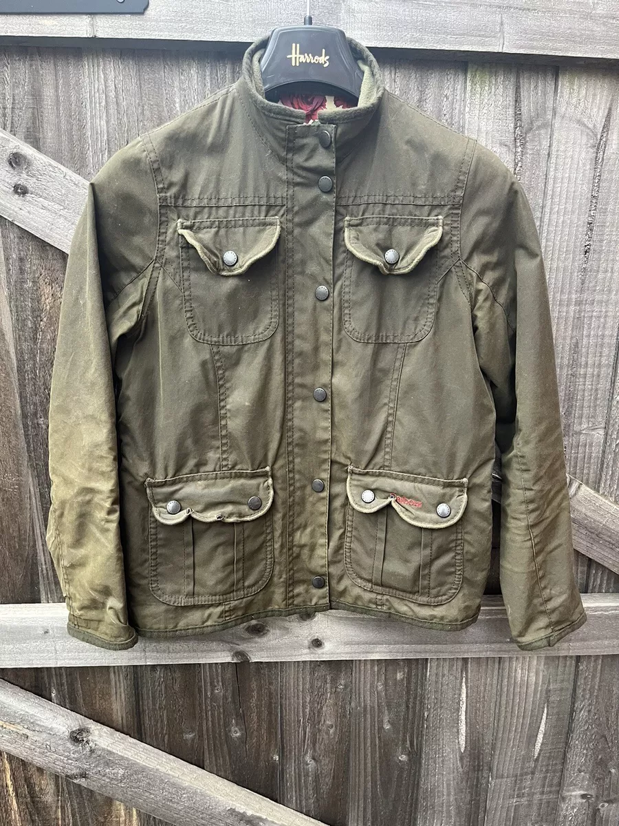 Brown barbour top jacket ladies