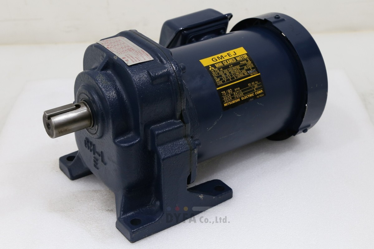 MITSUBISHI NNB MINI GEARED MOTOR GM-EJ 1:20 750W CLASS E MOT-I