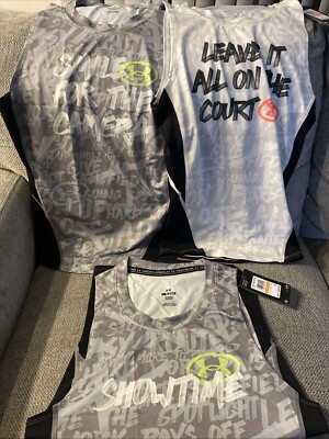 Under Armour MencAlter Ego Compression Tank Top Multicolor Sz S 3 For 1 Price