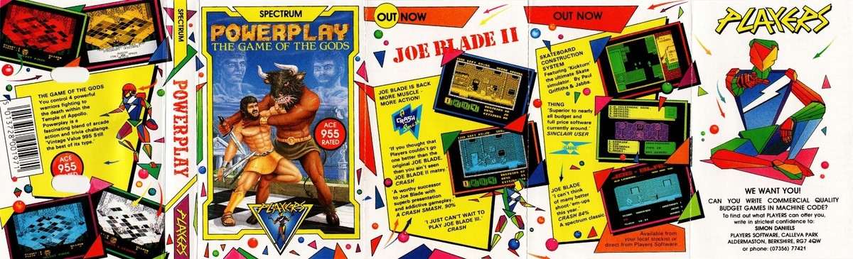 Powerplay for ZX Spectrum 48K 128K by Players Software | eBay UK