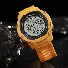 Men Waterproof Digital Sports Watch Military Tactical LED Backlight Wristwatch