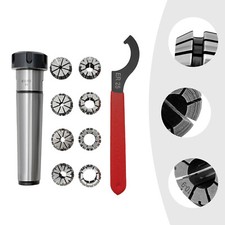 8 Stück 4mm-16mm MTB4 ER25 MK4 M16 ER-Spannfutter Frühling Spannzange Chuck Satz