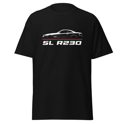 Premium T-Shirt For Mercedes SL Hardtop R233.95 2001-2008 Fans Birthday Gift