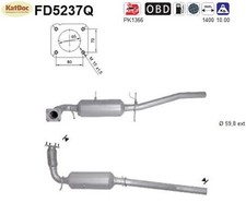 ✅ Ruß-Partikelfilter Ford Transit 2.2 TDCi, Silizium, Euro 4