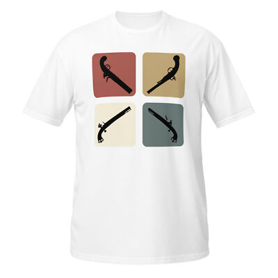 Flintlock Musket pistolet pirates t-shirt
