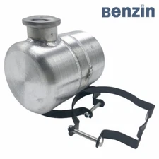 Universal Fuel Tank Gas Tank 6'' x 8" 3/4 Gallon 1/4'' NPT Outlet -Motorbike