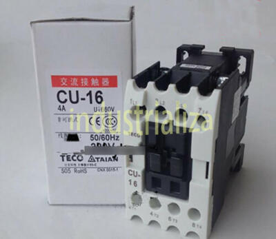 1PCS New TECO CU-16 CU 16 4A 220VAC Contactor