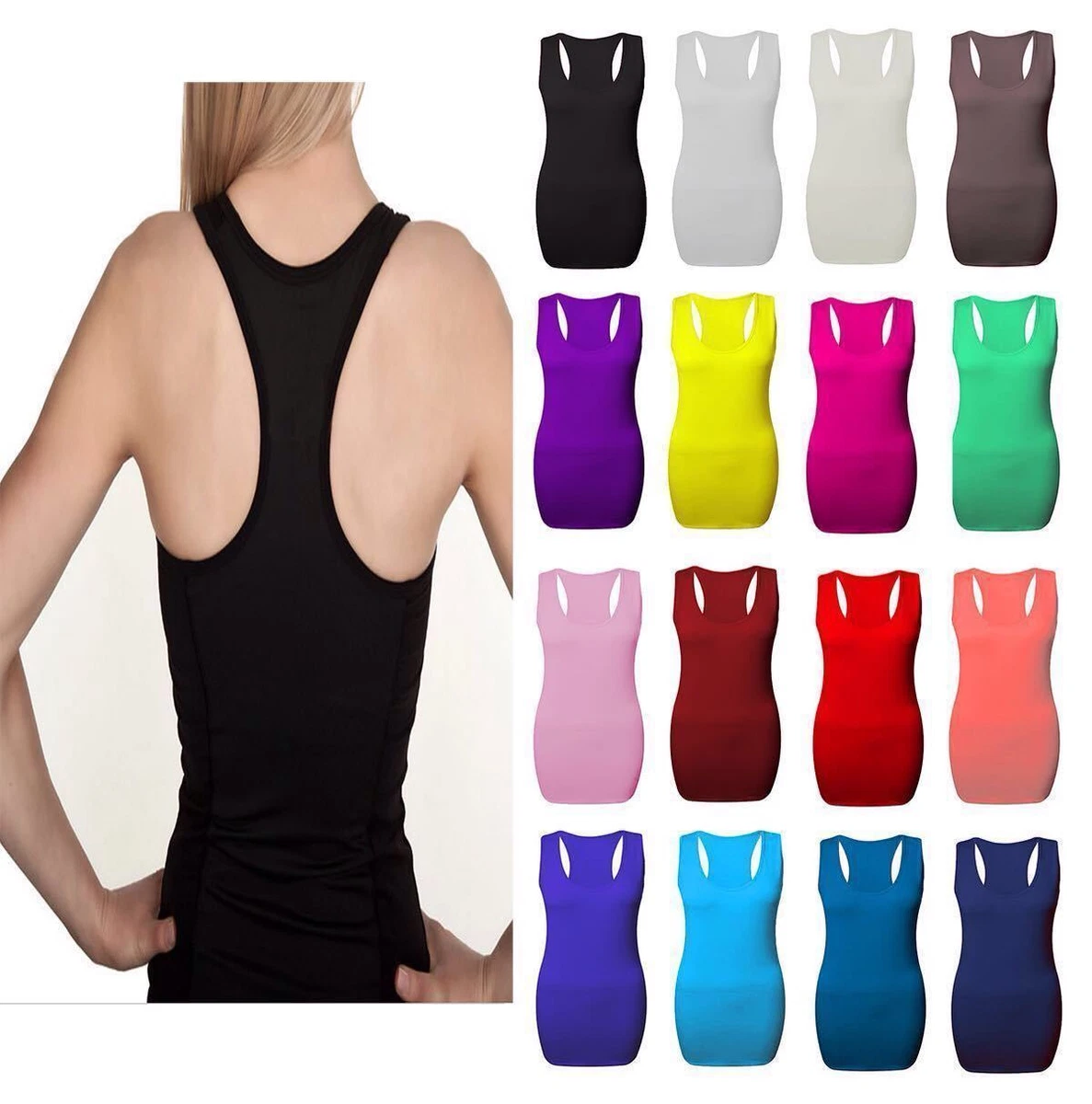 plus size racer vest