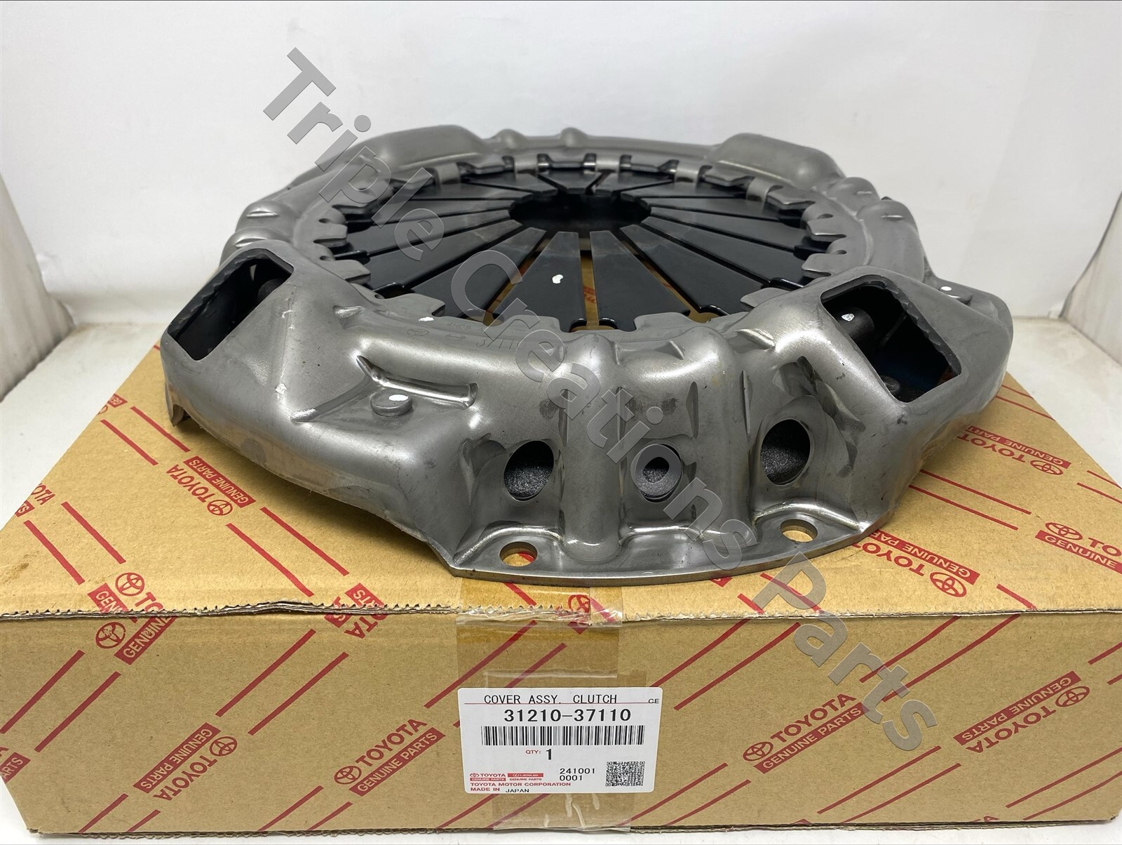 Toyota Genuine 3121037110 Cover Assy Clutch 31210-37110 OEM | eBay
