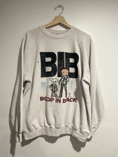 Vintage 90s Betty Boop Sweatshirt Size L Boop In Black Men In Black Parody