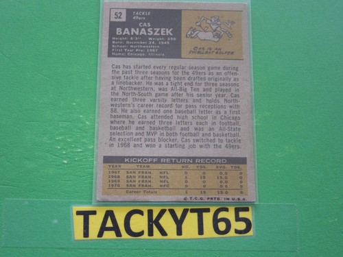 1971 TOPPS SINGLE CARD(S) YOU CHOOSE - Picture 6 of 55