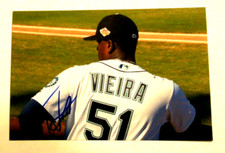 2016 AZFL, 4x6 photo. Seattle Mariners - THYAGO VIEIRA - Autographed