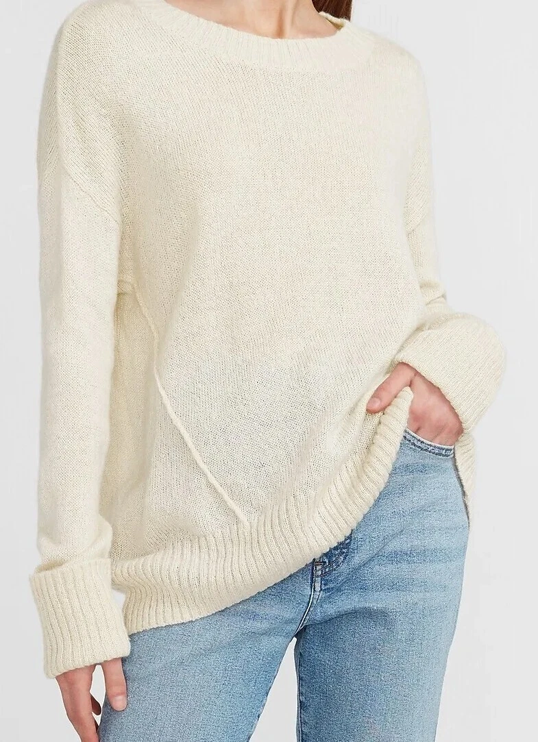 Cream colored tunic best sale sweater
