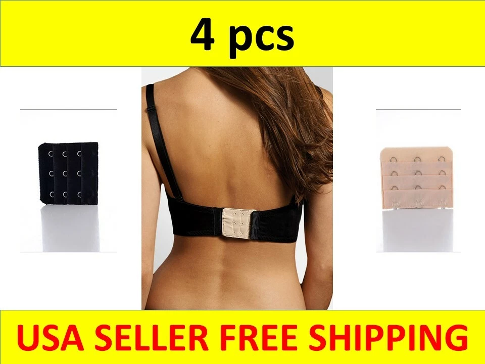 Bra Back Extenders with 3 Hooks