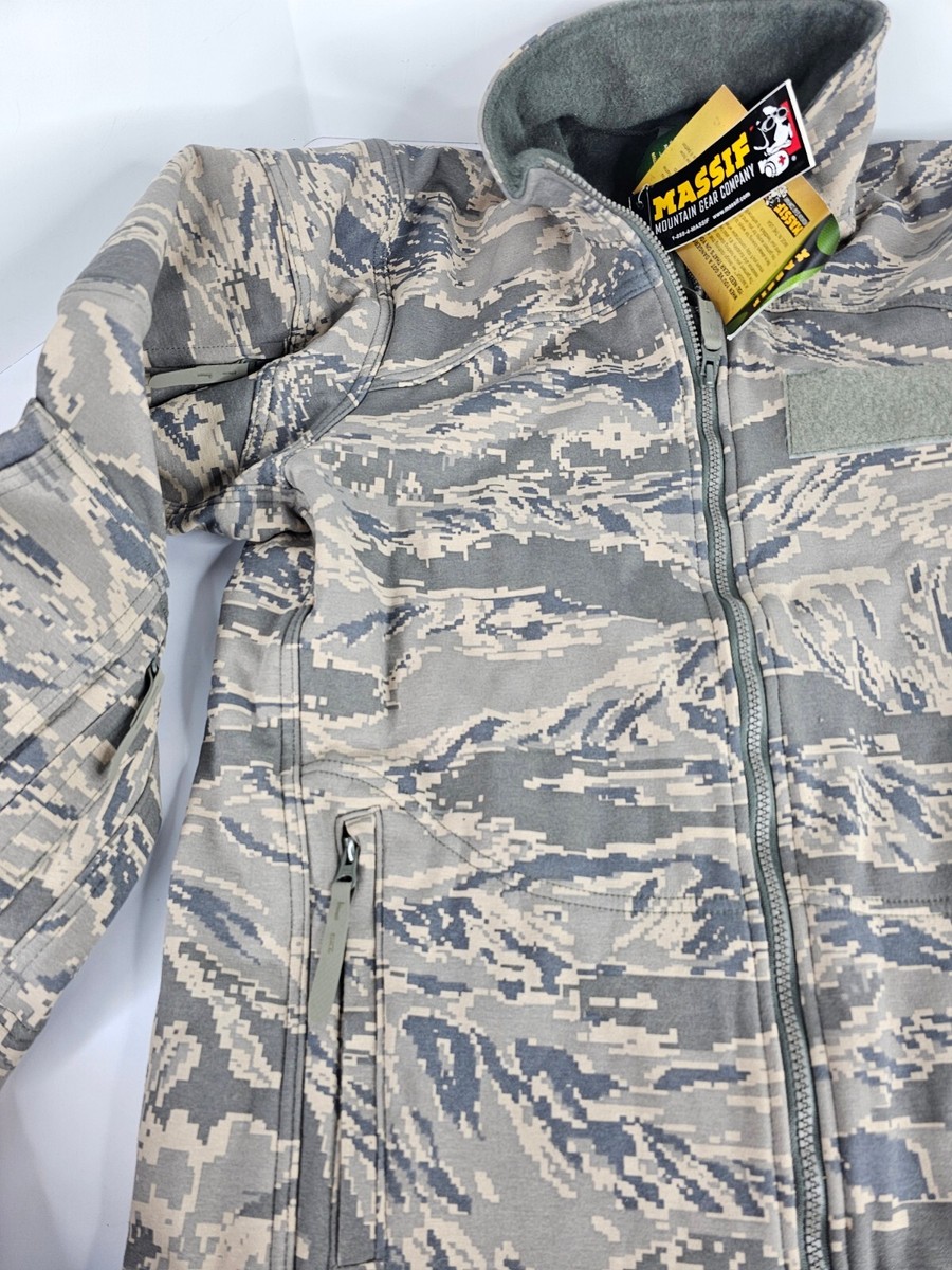 マッシフ/MASSIF エレメンツジャケットタクティカル、黒、サイズS