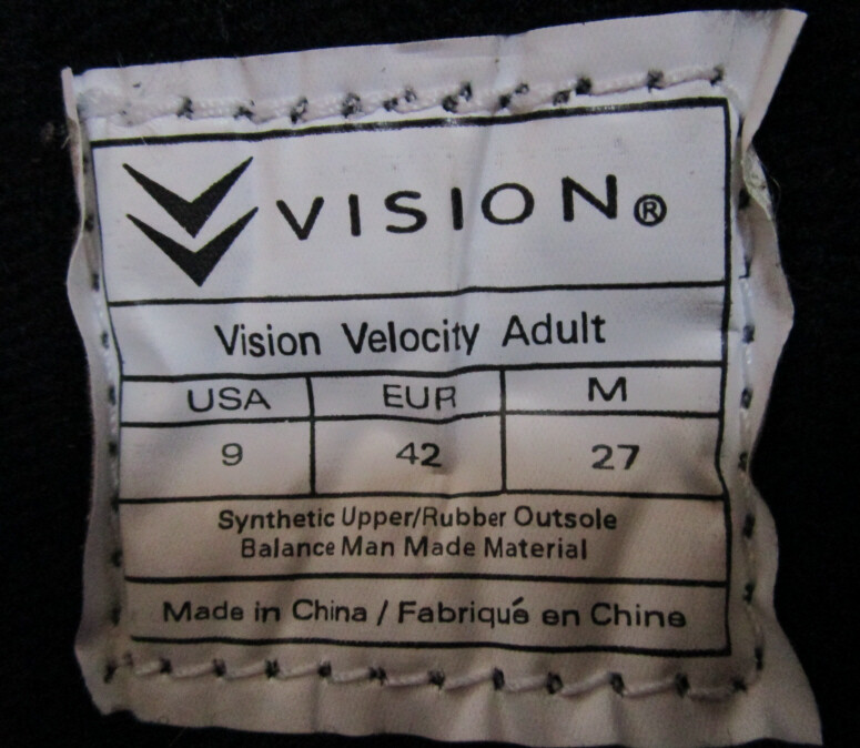 Vision Velocity Adult Snowboard Boots Size USA 9