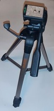 SUNPAK 8001 UT Photo/Video Tripod 22"-60" 3 Way Pan and Tilt Head - EUC w/ Case