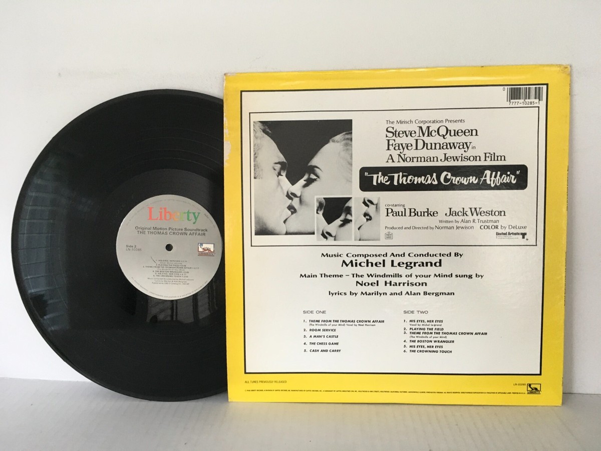 Original Motion Picture Score The Thomas Crown Affair - Liberty