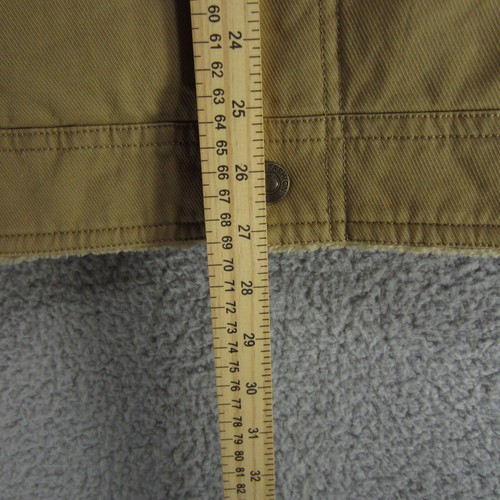 Outdoor Fashion American Legend XL Jacket Mens Coat Brown Tan Fleece Lined - 第 7/10 張圖片