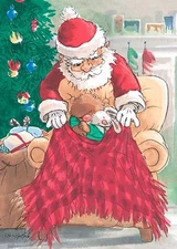  Suzy's Zoo Christmas Greeting Card 4-pack 10903