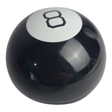 Magic 8 Ball Classic Fortune Teller Toy by Mattel Model 30188 Black Working